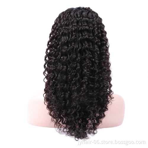 Eli Deep wave lace front human hair wig cuticle aligned wig for women Pre Plucked Hairline